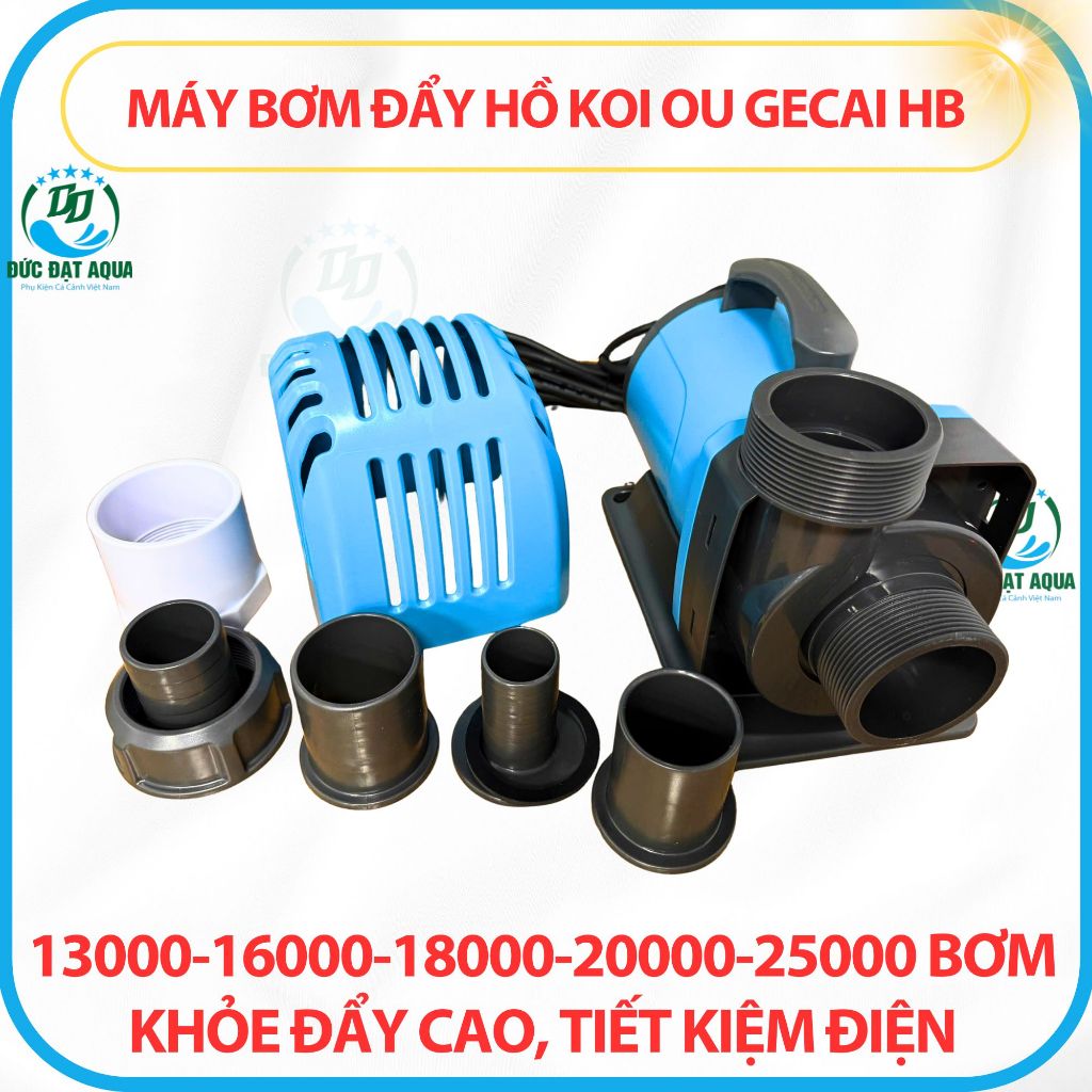 MÁY BƠM ĐẨY HỒ KOI OU GECAI HB 13000-16000-18000-20000-25000 BƠM KHỎE, TIẾT KIỆM ĐIỆN 4