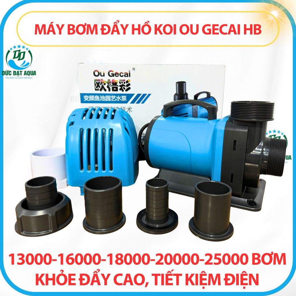 MÁY BƠM ĐẨY HỒ KOI OU GECAI HB 13000-16000-18000-20000-25000 BƠM KHỎE, TIẾT KIỆM ĐIỆN 5