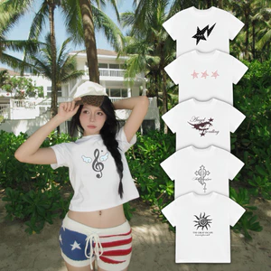 Áo Thun Nữ MINI TEE Hình in y2k - Kraken Drk Cotton chất liệu cotton Co Dãn 4 Chiều Mềm Mịn
