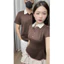 Set đồ đôi nam nữ couple váy ôm eo dáng xoè phối cổ áo polo nam chất liệu mì lạnh mềm mịn mát