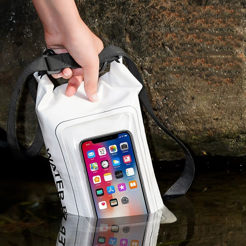 Túi đựng đồ chống thấm nước 2 ngăn SPORTY DT5 màn hình cảm ứng nhạy kèm dây đeo, dung tích 2L
