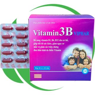 Combo 2 Hộp Vitamin 3B Viphar Tím - Vinaphar - Vinaphar - Vitamin Phục Hồi