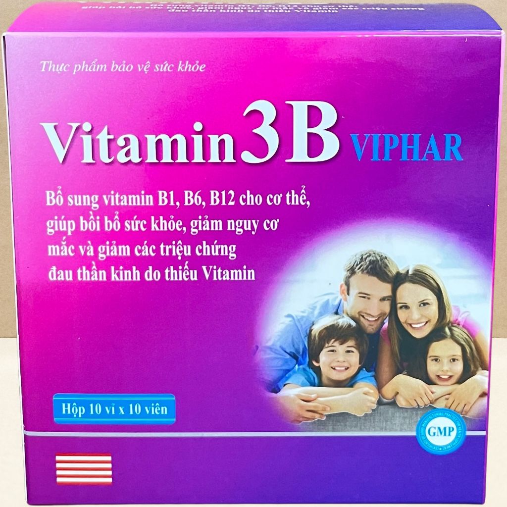 Vitamin 3B Viphar Tím - Vinaphar - Vinaphar - Vitamin Chữa Lành