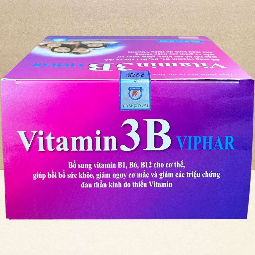 Combo 5 Hộp Vitamin 3B Viphar Tím - Vinaphar - Vinaphar - Vitamin Chữa Lành