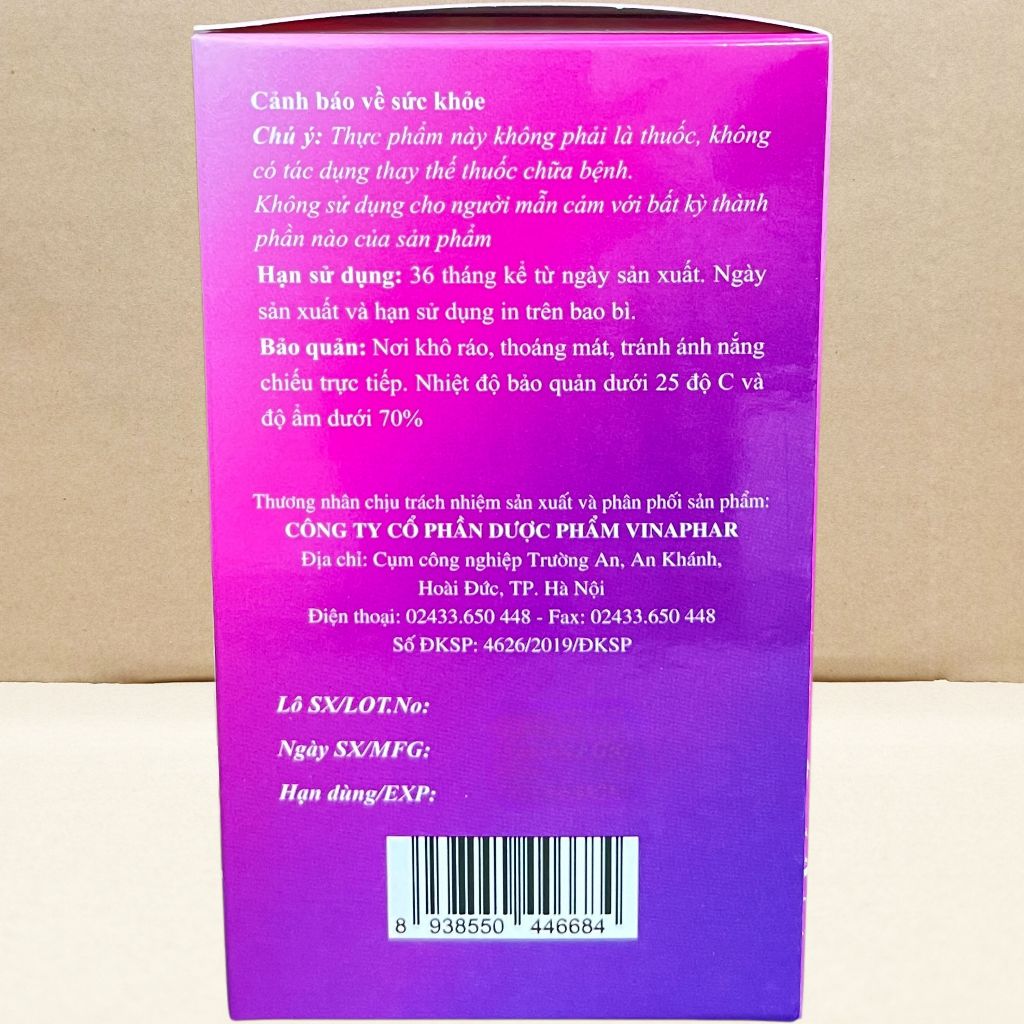 Combo 5 Hộp Vitamin 3B Viphar Tím - Vinaphar - Vinaphar - Vitamin Chữa Lành