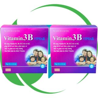 Combo 2 Hộp Vitamin 3B Viphar Tím - Vinaphar - Vinaphar - Vitamin Phục Hồi