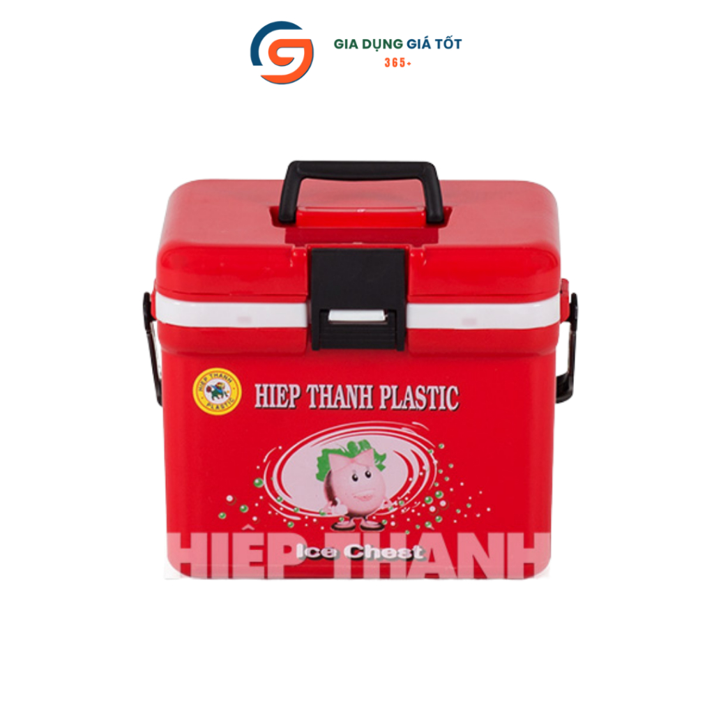 Thùng đá 12L Hitaco Hiệp Thành, hộp đựng đá nhỏ gọn giữ nhiệt 20 đến 48 giờ, có quai xách tiện lợi