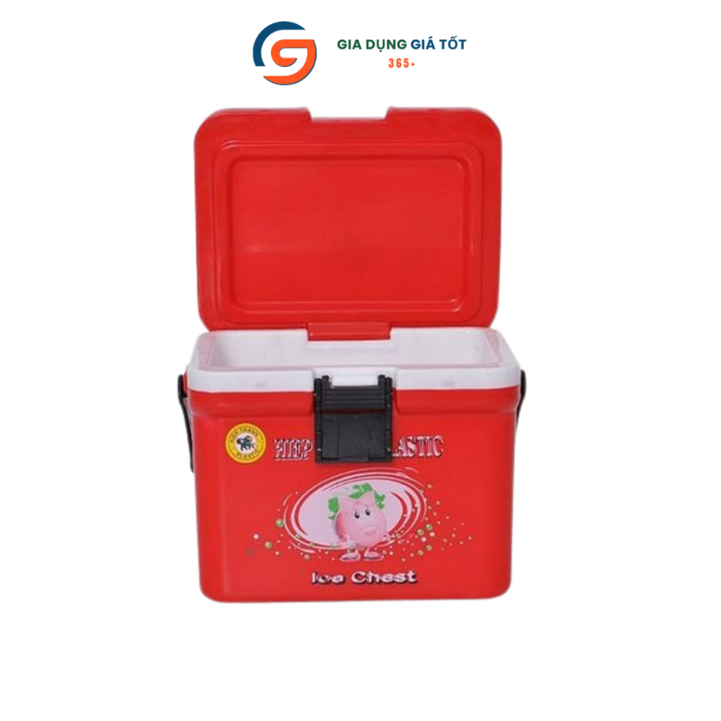 Thùng đá 12L Hitaco Hiệp Thành, hộp đựng đá nhỏ gọn giữ nhiệt 20 đến 48 giờ, có quai xách tiện lợi