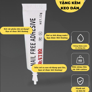 Móc Treo Cây Lau Nhà INOX 304 Sáng Bóng, Lắp Đặt Dán Tường Gạch Men Siêu Chắc
