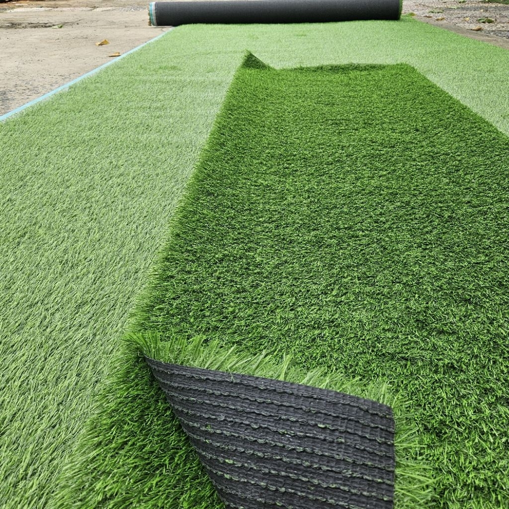 Combo 18m2(2m x 9m) Thảm cỏ nhân tạo 3cm cao cấp đế dẻo không bụi , sợi nhựa PE trải sân vườn, sàn
