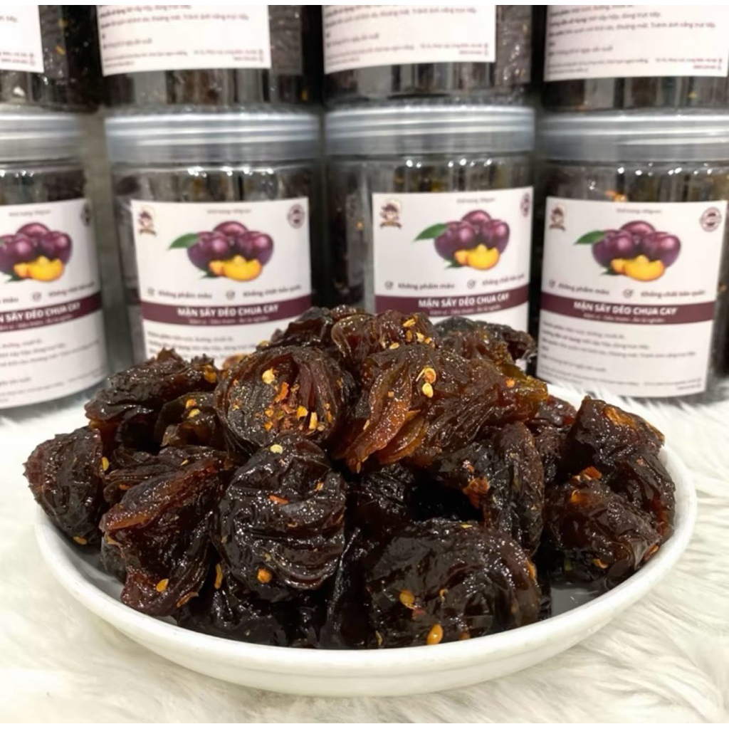 Mận sấy dẻo chua cay Loan Bà Già - Mận hậu tươi Tây Bắc, chua chua, cay cay, ngọt ngọt