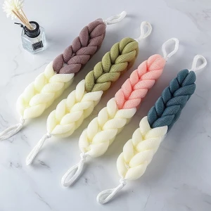 Bông Tắm Dài, Bông Tắm Tròn Cao Cấp, Bông Tắm Tạo Bọt Lưới Dài - Hàng Nhập Khẩu