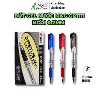 Bút Gel Nước M&G GP1111 – Ngòi 0.7mm – Luyện Viết Chữ Hán Trung Nhật Hàn