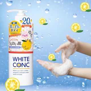 Sữa Tắm Dưỡng Trắng Da Toàn Thân White Conc C2 Yuzu Scent (Chai 600ml)