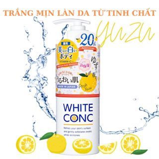 Sữa Tắm Dưỡng Trắng Da Toàn Thân White Conc C2 Yuzu Scent (Chai 600ml)