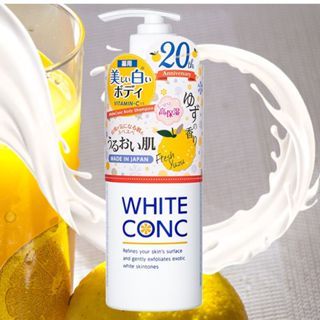 Sữa Tắm Dưỡng Trắng Da Toàn Thân White Conc C2 Yuzu Scent (Chai 600ml)