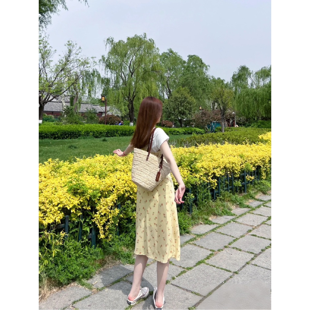 Túi Cói Du Lịch ,Túi Đi Biển Xinh thiết kế Vintage 13