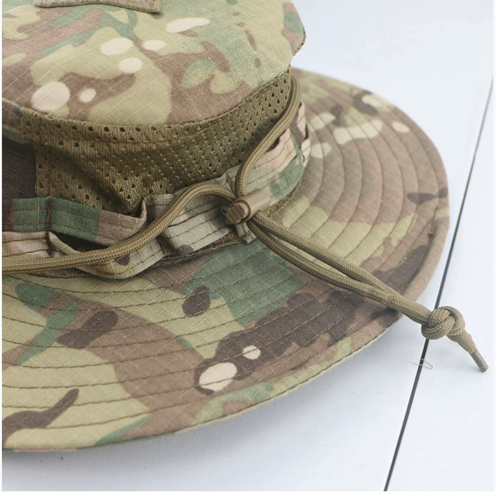 Mũ tai bèo chiến thuật mùa hè COMMAN có lỗ thông hơi_Boonie Tactical