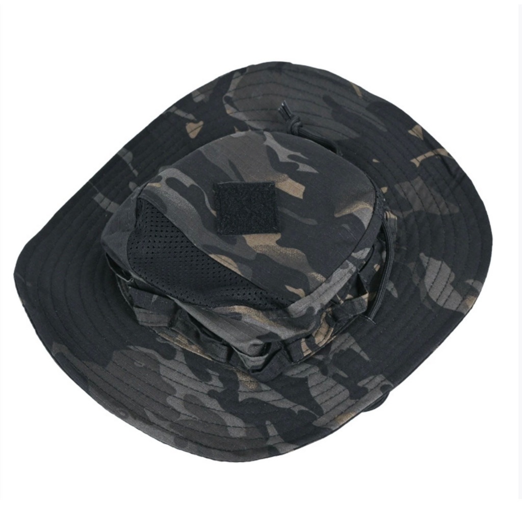 Mũ tai bèo chiến thuật mùa hè COMMAN có lỗ thông hơi_Boonie Tactical