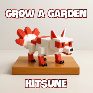 💥 Mô Hình KITSUNE ( Grow A Garden ) - Siêu Hài Hước