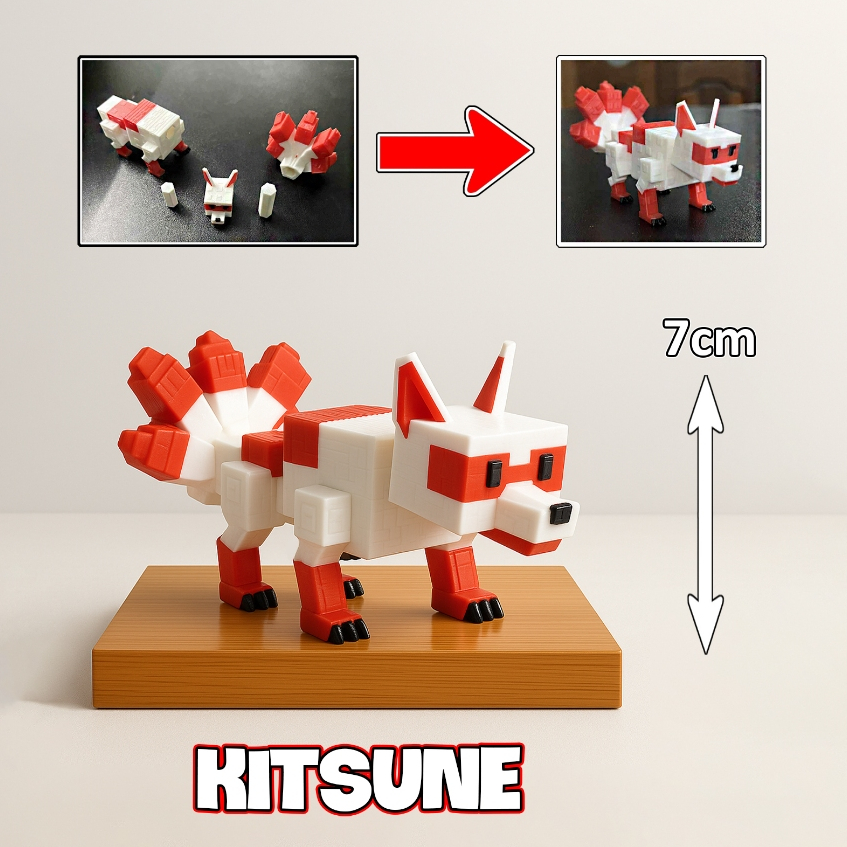 💥 Mô Hình KITSUNE ( Grow A Garden ) - Siêu Hài Hước