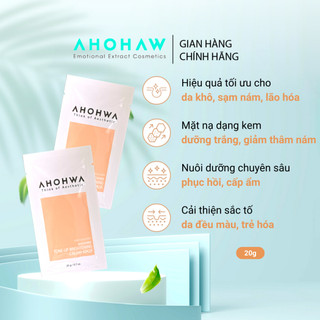 [HÀNG CÔNG TY] Mặt Nạ Ủ Trắng Da, Làm Sáng Da Ahohwa Tone-Up Brightening Cream Mask (20g)