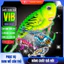 Mồi câu cá giả VIB Siêu Nhạy 8g, 10g, 12g, 14g chuyên câu con cá quả MO34 [SF3]