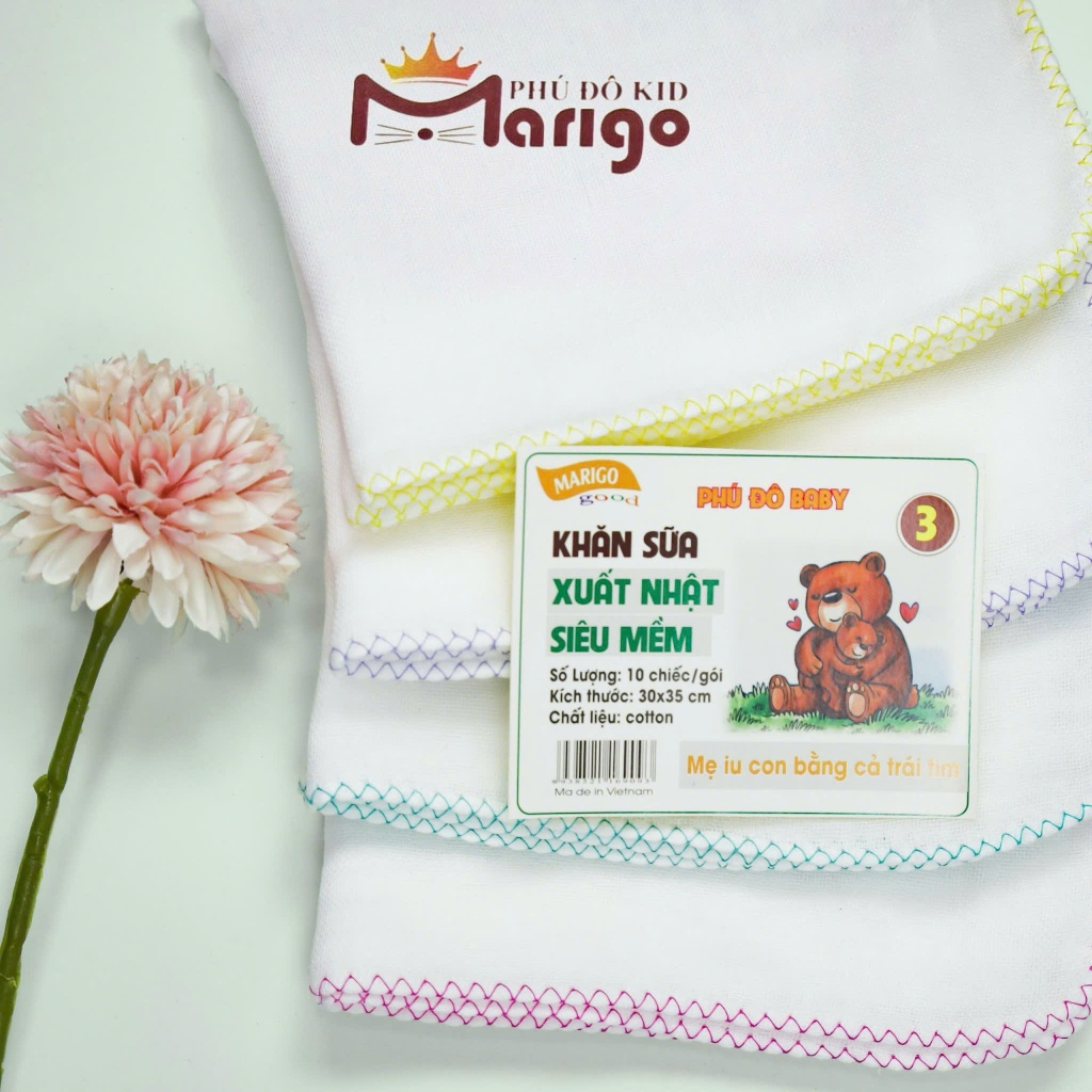 (SET 10 Chiếc ) Khăn Sữa cho bé , khăn sữa cho bé sơ sinh Xuất Nhật 2 lớp / 3 lớp / 4 lớp  khăn xô cho bé sơ sinh