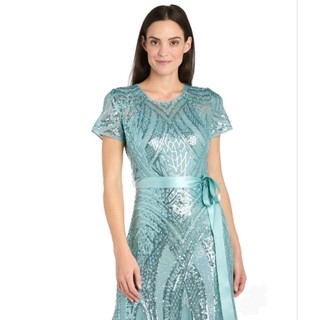 Đầm dạ hội Kim Sa vnxk dư size 8