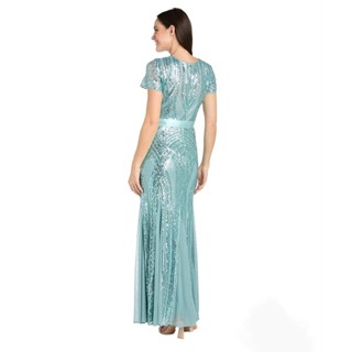 Đầm dạ hội Kim Sa vnxk dư size 8