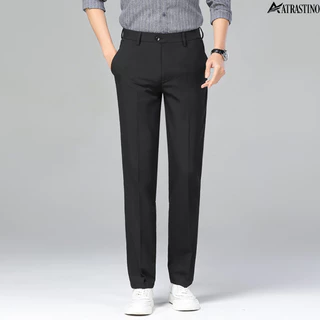 Quần Tây Nam Cao Cấp Atrastino , Vải Chéo Không Nhăn Nhàu Bai Xù Phom Công Sở Thanh Lịch QA004