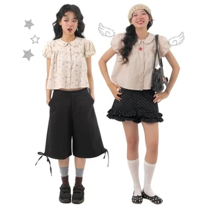 Áo babydoll tay bồng Molly Shirt ୨୧ by Vintagevibes.