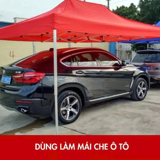 Nhà Bạt 3x6M DI Động Dựng Nhanh – Che Nắng Mưa Ngoài Trời, Khung Thép Chống Gỉ Khung Thép Chịu Lực