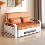 Sofa giường gấp gọn đa năng bọc vải nano chống thấm , Giường gấp gọn chuyển đổi thành ghế thông minh có ngăn chứa đồ — ảnh 6