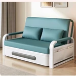 Sofa giường gấp gọn đa năng bọc vải nano chống thấm , Giường gấp gọn chuyển đổi thành ghế thông minh có ngăn chứa đồ — ảnh 5