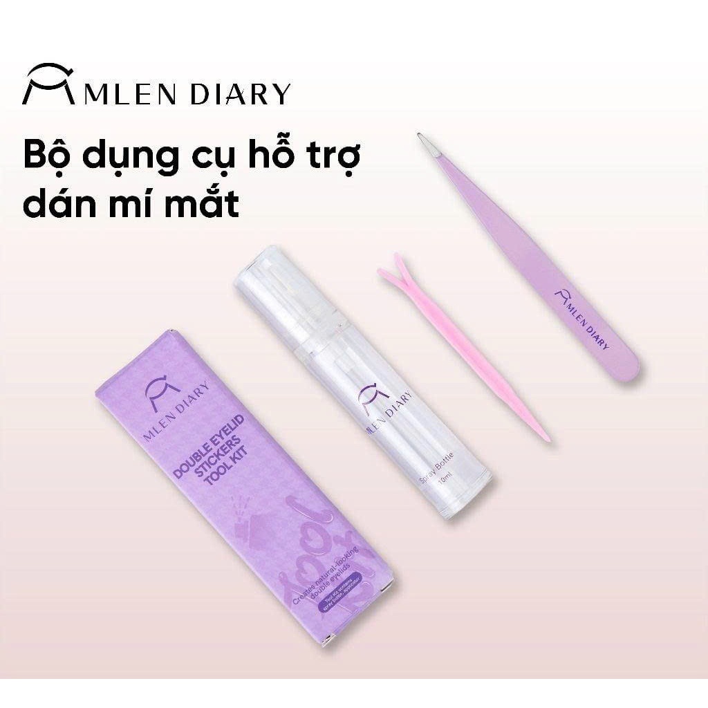 Bộ dụng cụ dán mí MLEN DIARY tiện lợi nhỏ gọn | NHÍM HOUSE