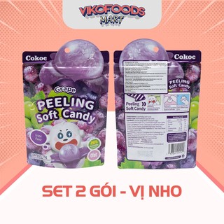 [COMBO MIX 50 GÓI + QUÀ] KẸO DẺO TRÁI CÂY 3D LỘT VỎ BOBO COCKO NHIỀU VỊ - [60-75GR]