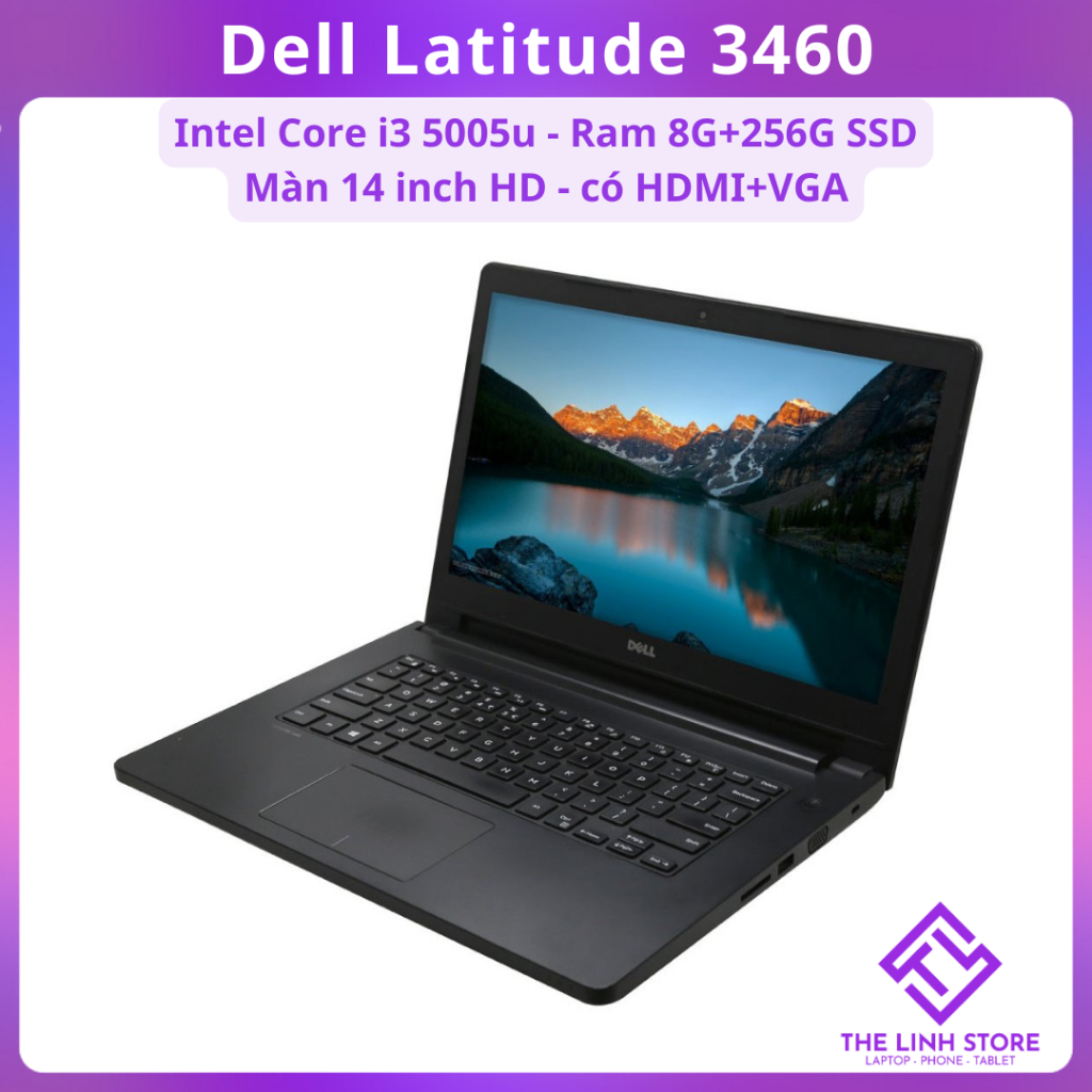Latitude 3460 Dell I3 5005u Laptop Dell Latitude 3460 Màn 14 Inch