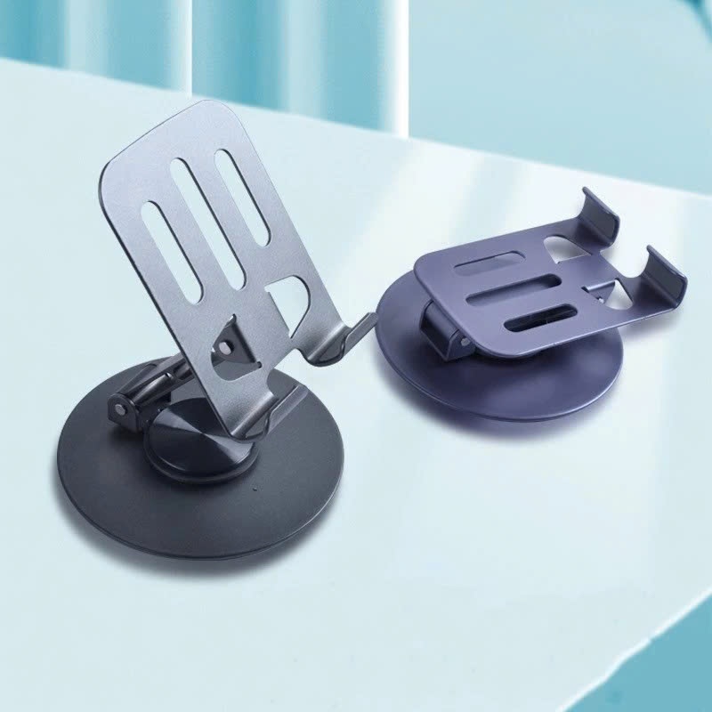 Giá Để Điện Thoại Gấp Gọn Tiện Dụng-Giá Đỡ Điện Thoại Để Bàn Kim Loại Cao Cấp - KỆ ĐỠ TRỤC XOAY 360 ĐỘ LINH HOẠT