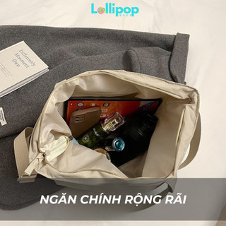 Túi Đa Năng Uni 2025 Hai Kiểu Đeo Chống Nước, Túi Xách Đeo Chéo Phong Cách Tối Giản Siêu To LOLLIPOP BAGS
