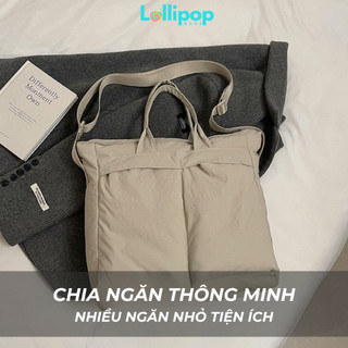 Túi Đa Năng Uni 2025 Hai Kiểu Đeo Chống Nước, Túi Xách Đeo Chéo Phong Cách Tối Giản Siêu To LOLLIPOP BAGS