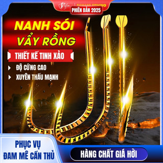 [KM] Lưỡi Câu Cá Nanh Sói Vẩy Rồng From To Săn Hàng vật liệu Thép Carbon LC18 [SF3]