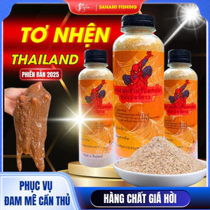 Bột Tơ Nhện Xứ sở nụ cười Thái Lan Siêu dính nối Mồi Câu bột tơ nhện trộn mồi link mồi,không mùi làm mồi vuốt câu v