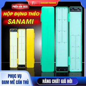 Hộp Đựng Thẻo Câu Đài Lưỡi Câu Đôi, Thẻo Câu Cá Hộp Xanh Mini Szie, in ấn hình hình họa HPK8 [SF3]