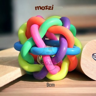 Đồ chơi cuộn vòng cao su cuộn nhiều màu cho chó mèo