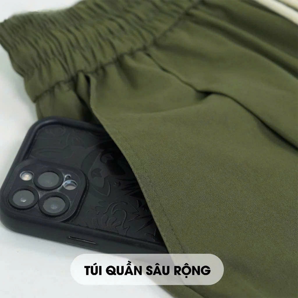 Quần Dài Kaki MARCUS Cạp Chun Form Baggy Vải Mềm Mịn Co Dãn Thoải Mái QBK02 | BigBuy360 - bigbuy360.vn