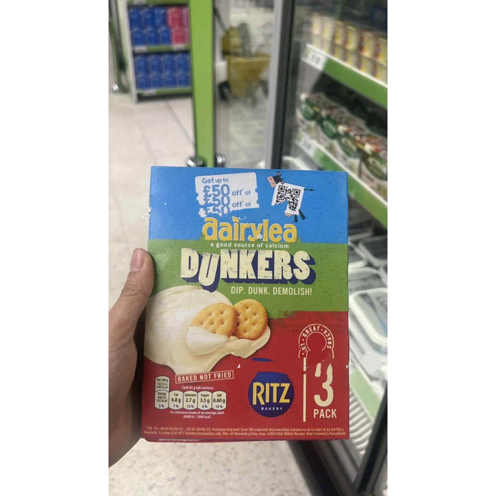 BÁNH QUI RITZ CHẤM PHÔ MAI HÀNG UK | Shopee Việt Nam