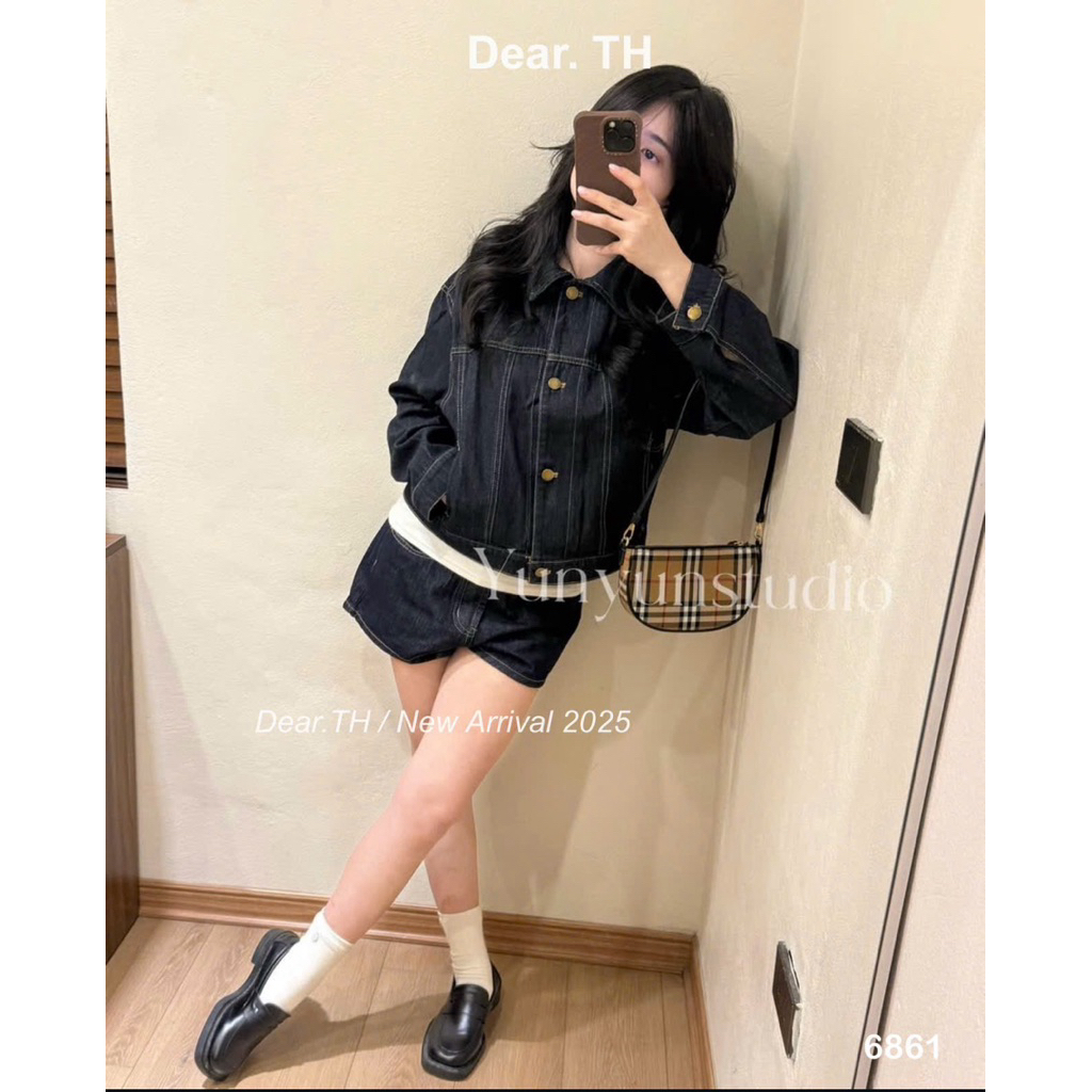 [𝐒𝐮𝐙𝐲] Áo Khoác Jeans Khuy QCCC Loại 1 (50-60kg 1m58 trở lên)