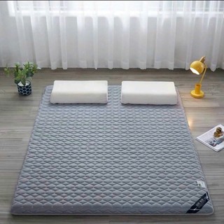 Nệm topper foam nệm thảo dược khử khuẩn trải sàn hàng nhập khẩu