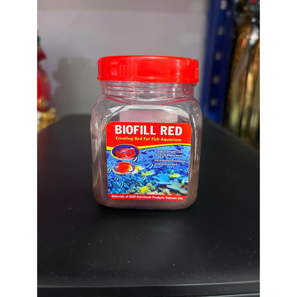Bột Astaxanthin kích màu ĐỎ cho cá cảnh 50g - Bột kích màu BIOFILL RED ...